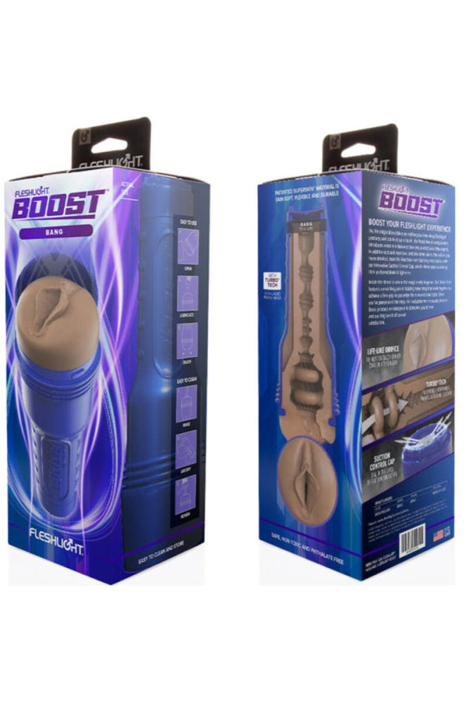 FLESHLIGHT BOOST - MASTURBADOR VAGINA BANG MD FLESH RP