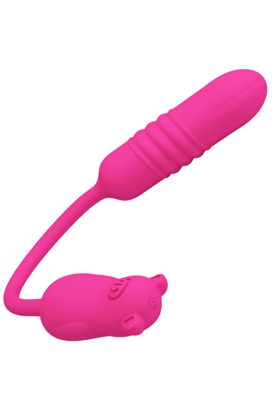 PRETTY LOVE - NOBIKUMA PROIETTORE VIBRANTE IN SILICONE ROSA