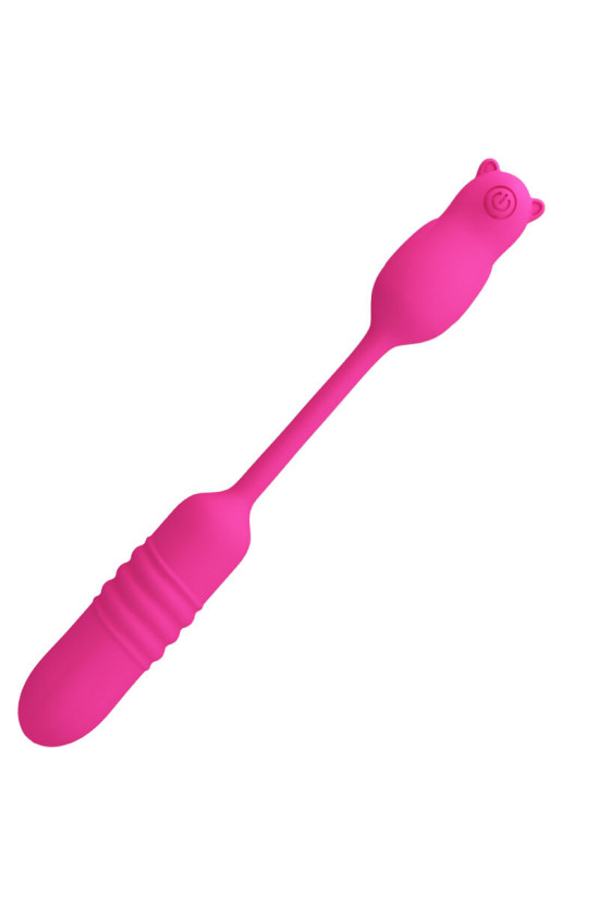 PRETTY LOVE - NOBIKUMA PROIETTORE VIBRANTE IN SILICONE ROSA