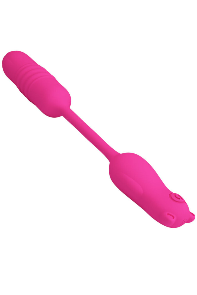 PRETTY LOVE - NOBIKUMA PROIETTORE VIBRANTE IN SILICONE ROSA