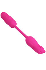 PRETTY LOVE - NOBIKUMA PROIETTORE VIBRANTE IN SILICONE ROSA