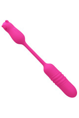 PRETTY LOVE - NOBIKUMA PROIETTORE VIBRANTE IN SILICONE ROSA