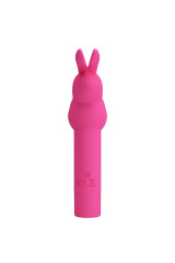 PRETTY LOVE - VIBRATORE IN SILICONE GERARDO FUSCHIA RABBIT