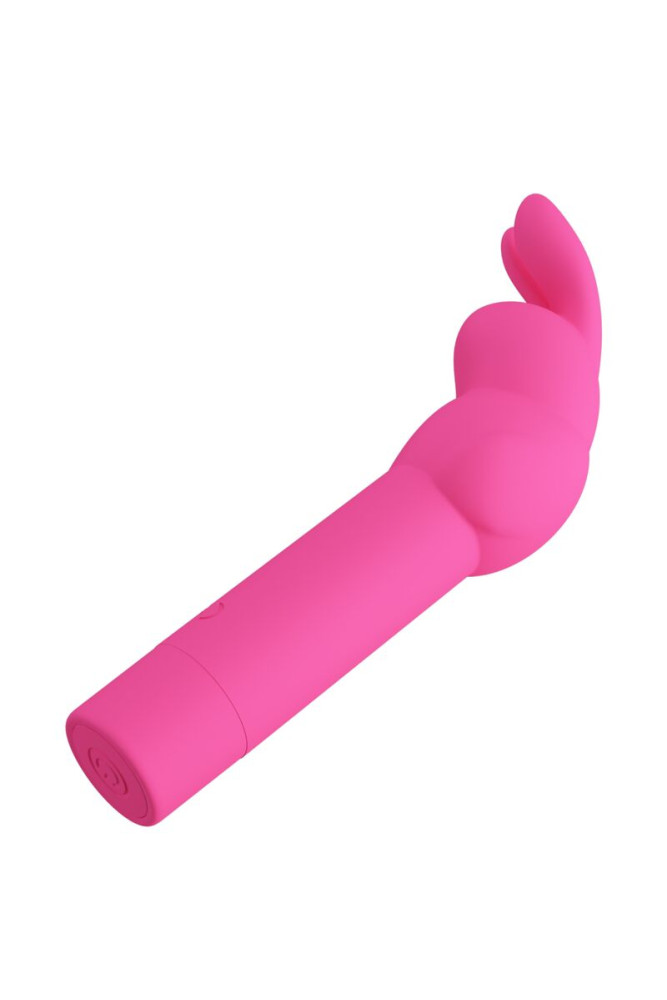 PRETTY LOVE - VIBRATORE IN SILICONE GERARDO FUSCHIA RABBIT