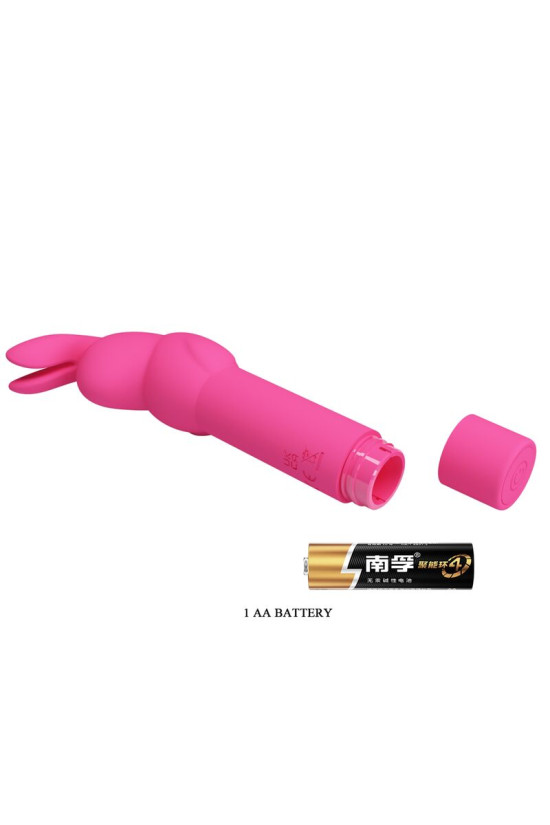 PRETTY LOVE - VIBRATORE IN SILICONE GERARDO FUSCHIA RABBIT