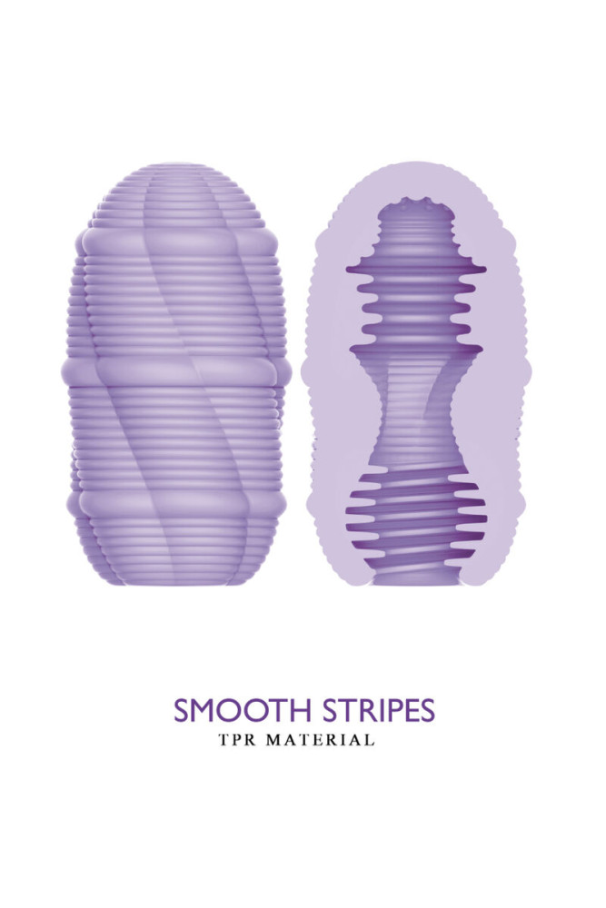 PRETTY LOVE - UOVO MASTURBATORE CUPIDO A STRISCE LISCE