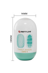 PRETTY LOVE - UOVO MASTURBATORE TWIST ANGEL CUPID