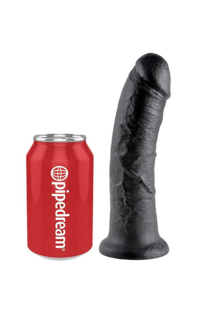 KING COCK - 8 DILDO NERO 20.3 CM