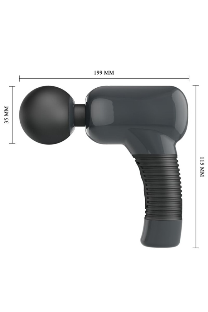 PRETTY LOVE - MASSAGGIATORE RICARICABILE 7 FUNZIONI 5 VELOCIT