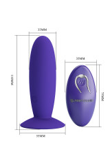 PRETTY LOVE - YOUTH PLUG VIBRATORE ANALE TELECOMANDO VIOLETTO