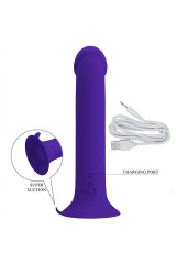 PRETTY LOVE - DILDO VIBRANTE MURRAY YOUTH E VIOLETTO RICARICABILE