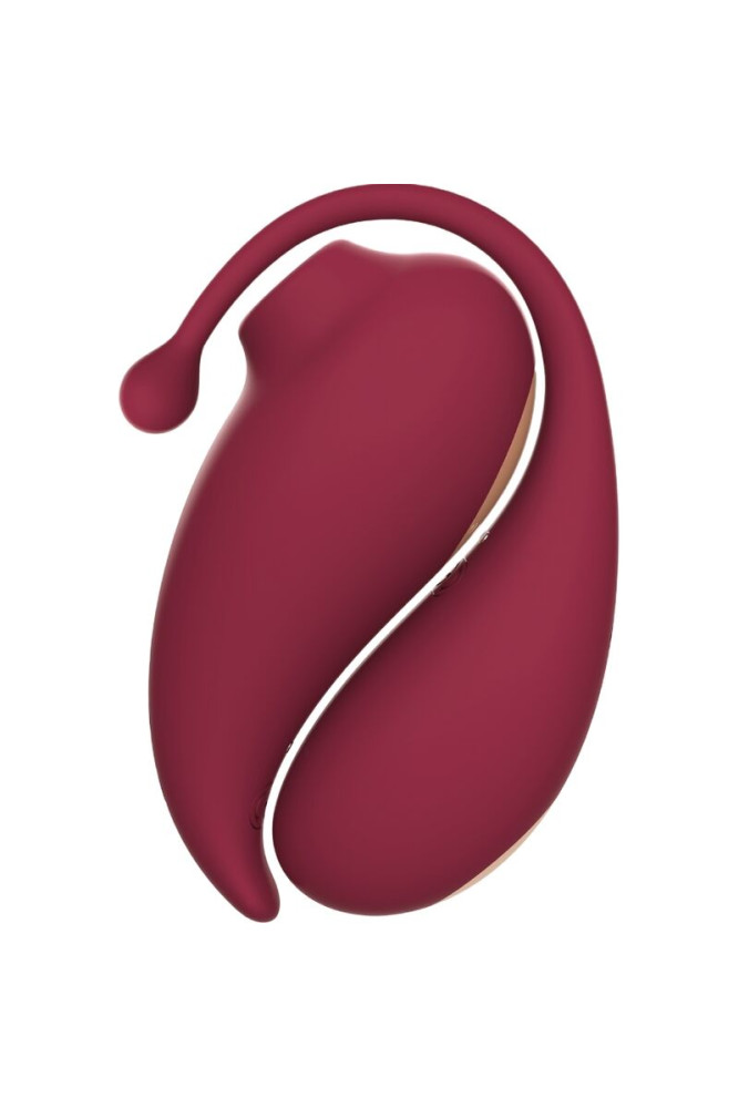 ADRIEN LASTIC - INSPIRATION CLITORIS SUCKER + UOVA VIBRANTE ROSSA - APP GRATUITA