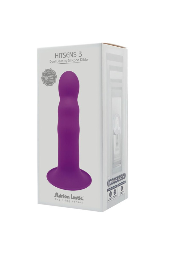 ADRIEN LASTIC - HITSENS 3 DILDO IN SILICONE VIOLA