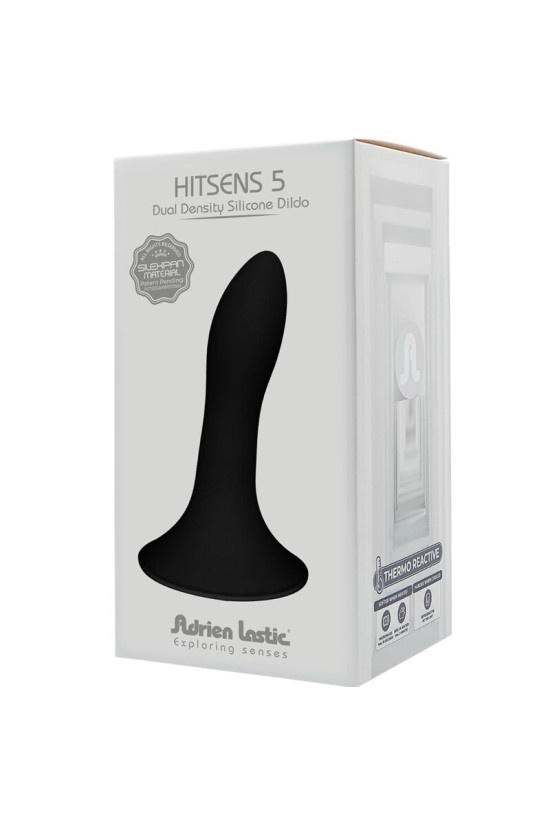 ADRIEN LASTIC - HITSENS 5 DILDO IN SILICONE NERO