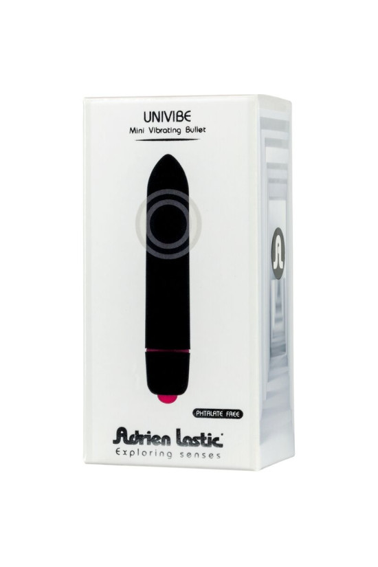 ADRIEN LASTIC - MINI BULLET VIBRANTE UNIVIBE NERO