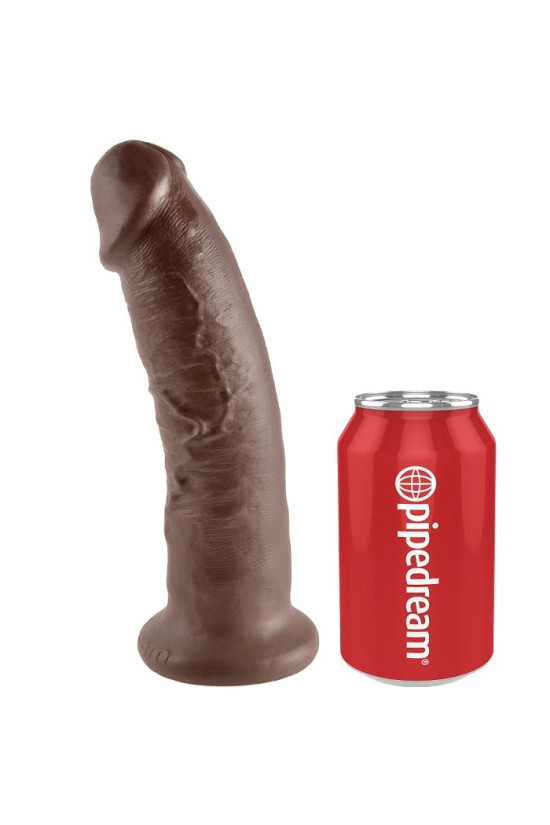 KING COCK - 9 DILDO MARRONE 22.9 CM