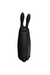 ADRIEN LASTIC - VIBRATORE CONIGLIO NERO TASCABILE IN LASTIC