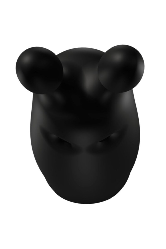 ADRIEN LASTIC - VIBRATORE CONIGLIO NERO TASCABILE IN LASTIC