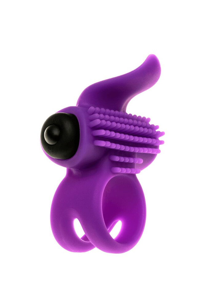 ADRIEN LASTIC - ANELLO VIBRATORE BULLET LASTIC VIOLA