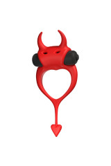 ADRIEN LASTIC - ANELLO VIBRATORE DEVOL COCKRING ROSSO