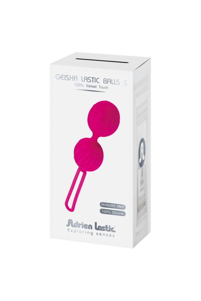 ADRIEN LASTIC - SFERE IN SILICONE GEISHA LASTIC MISURA S FUCSIA