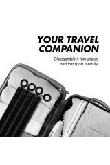 FETISH SUBMISSIVE BONDAGE - BARRA SEPARATRICE REGOLABILE 4 PEZZI