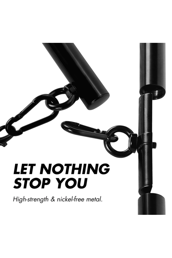 FETISH SUBMISSIVE BONDAGE - BARRA SEPARATRICE REGOLABILE 4 PEZZI