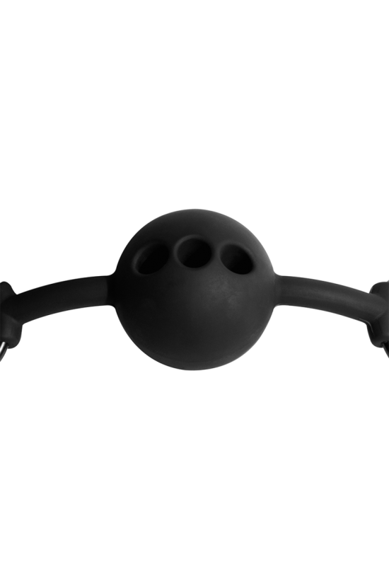 FETISH SUBMISSIVE BONDAGE - BALL GAG IN SILICONE TRASPIRANTE