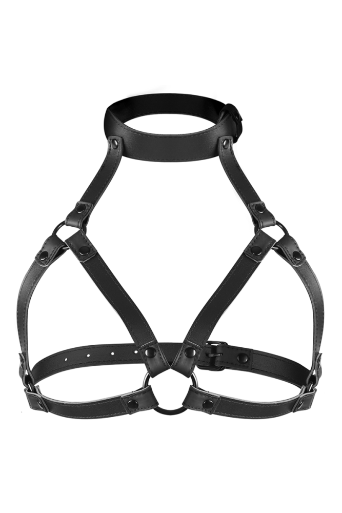 FETISH SUBMISSIVE BONDAGE - IMBRACATURA TORACE REGOLABILE