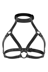 FETISH SUBMISSIVE BONDAGE - IMBRACATURA TORACE REGOLABILE