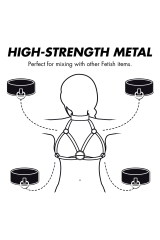 FETISH SUBMISSIVE BONDAGE - IMBRACATURA TORACE REGOLABILE