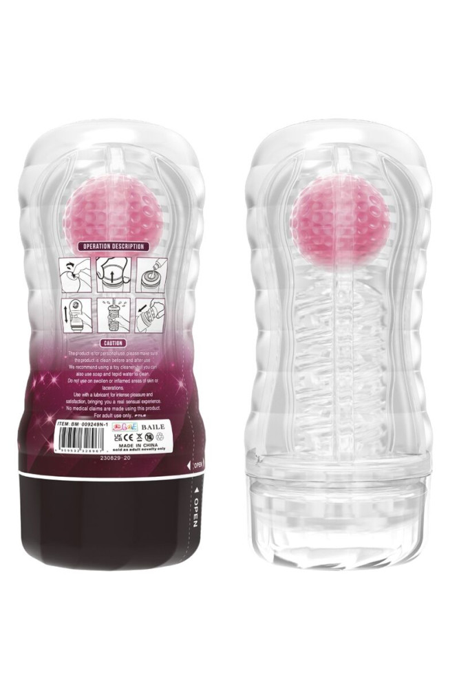 PRETTY LOVE - COPERTURA MASTURBATORE ROSA