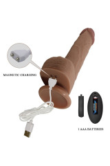 PRETTY LOVE - VIBRATORE DILDO REALISTICO TOMMY 22.5 CM