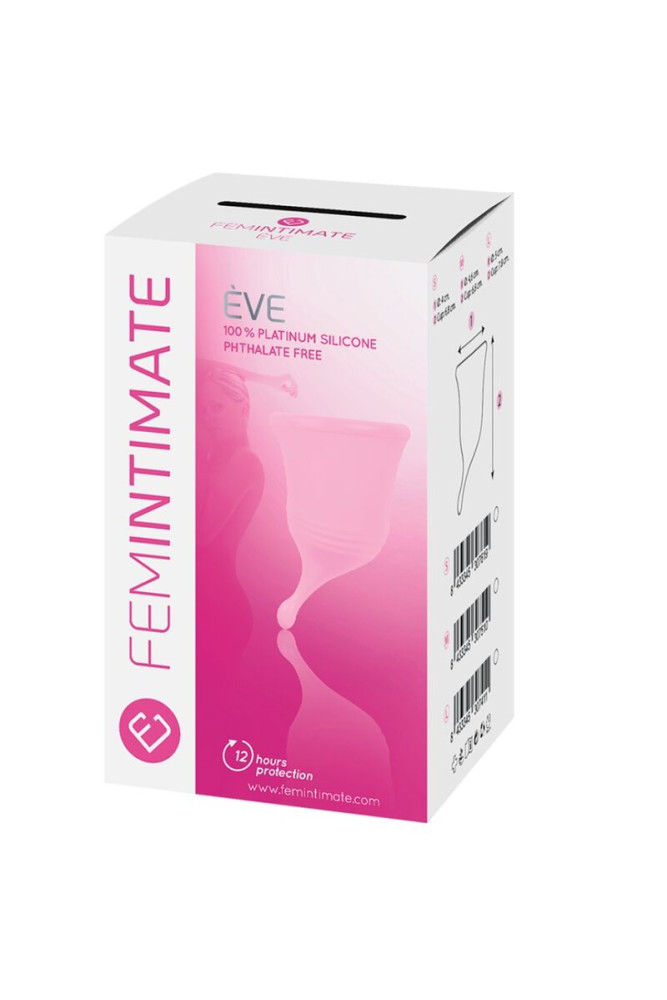 FEMINTIMATE - EVE NUOVA COPPE MESTRUALI IN SILICONE - TAGLIA M