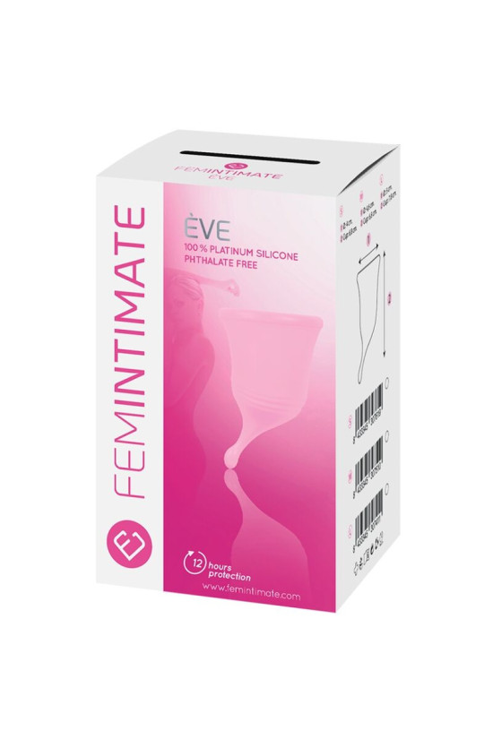 FEMINTIMATE - EVE NUOVA COPPE MESTRUALI IN SILICONE - TAGLIA L
