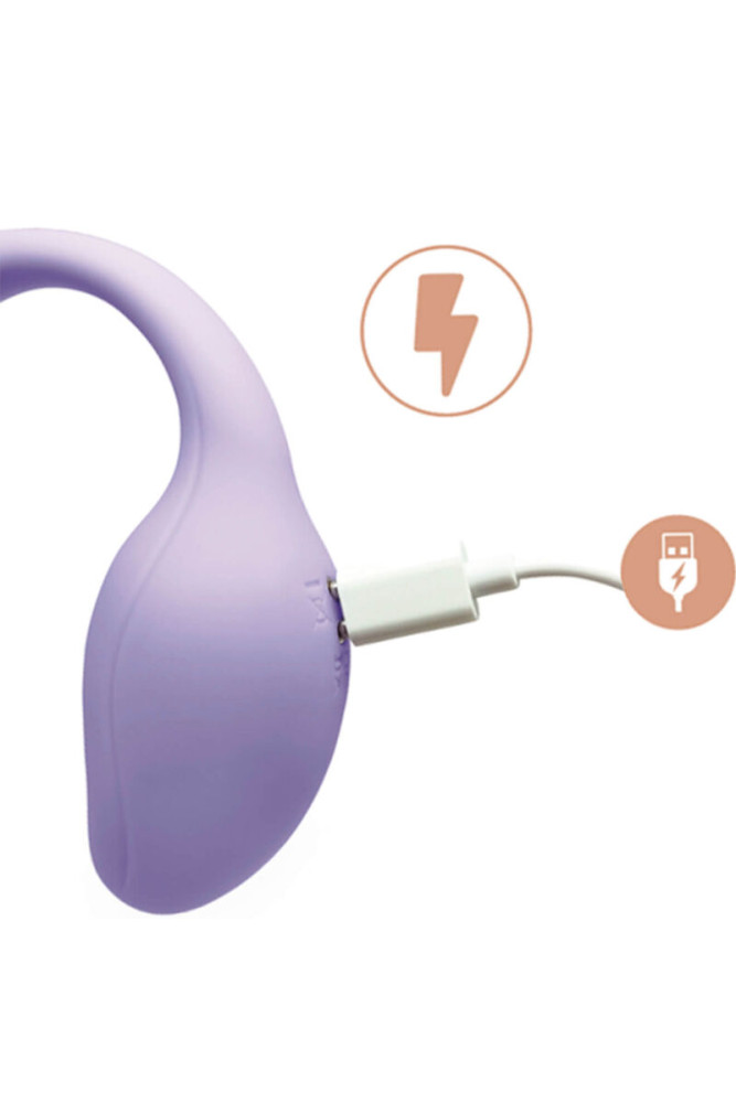 ADRIEN LASTIC - STIMOLATORE CLITORIDE SMART DREAM 3.0 E TELECOMANDO G-SPOT VIOLA - APP GRATUITA