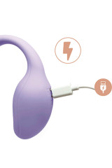 ADRIEN LASTIC - STIMOLATORE CLITORIDE SMART DREAM 3.0 E TELECOMANDO G-SPOT VIOLA - APP GRATUITA