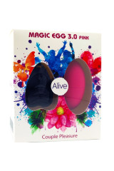ALIVE - MAGIC EGG 3.0 TELECOMANDO UOVO VIBRANTE ROSA