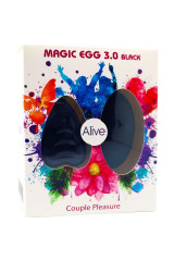 ALIVE - MAGIC EGG 3.0 UOVO VIBRANTE TELECOMANDO NERO
