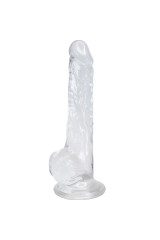 ALIVE - PENE LUSTY REALISTICO TRASPARENTE 18 CM