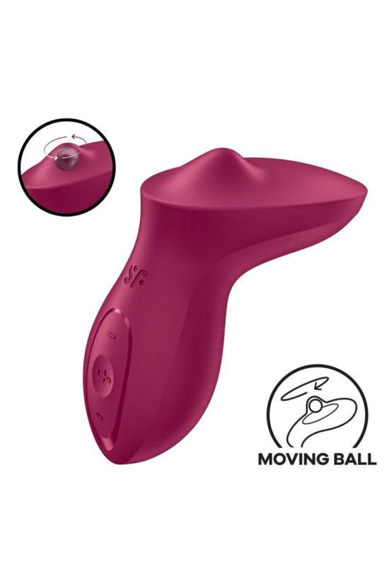 SATISFYER - VIBRATORE ECCITANTE DA APPOGGIO CLITORIDE FUCSIA