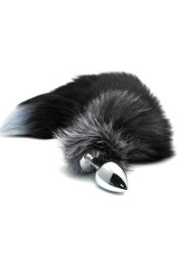 ALIVE - PLUG PIACERE ANALE IN METALLO FOX TAIL TAGLIA S