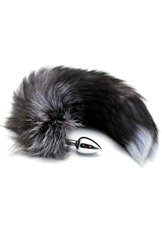 ALIVE - PLUG PIACERE ANALE IN METALLO FOX TAIL TAGLIA M