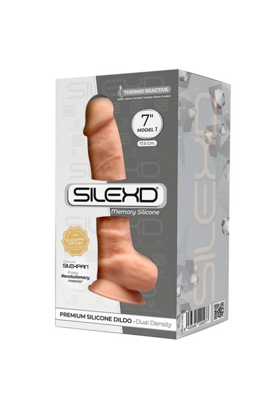 SILEXD - MODELLO 1 PENE REALISTICO PREMIUM SILEXPAN SILICONE 17.5 CM