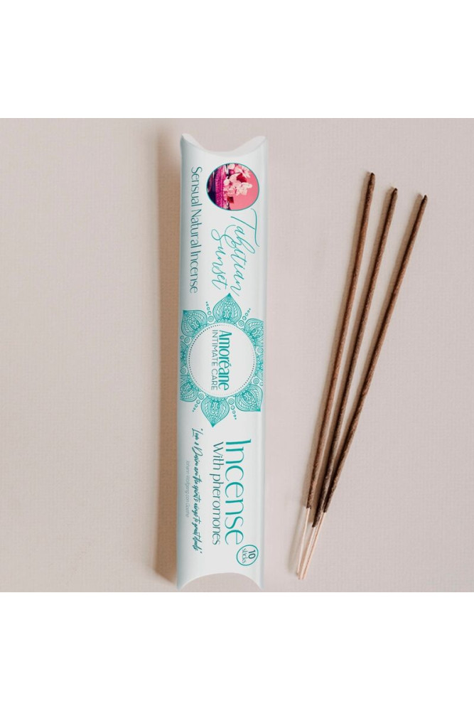 AMOREANE - INCENSO TAHITIANO DEL TRAMONTO CON FEROMONI AROMA FLOREALE