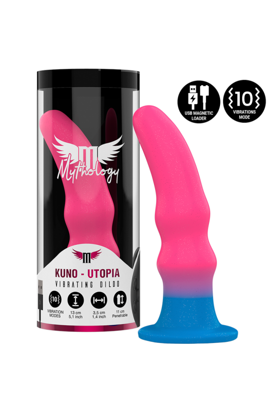 MYTHOLOGY - KUNO UTOPIA DILDO S - VIBRATORE WATCHME COMPATIBILE CON TECNOLOGIA WIRELESS