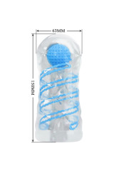 PRETTY LOVE - PICCOLO MASTURBATORE CON SPIRALI BLU