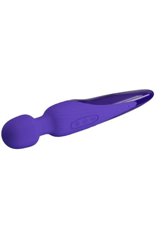 PRETTY LOVE - ANTONY YOUTH VIBRATORE WAND VIOLETTO EFFETTO CALORE