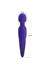 PRETTY LOVE - ANTONY YOUTH VIBRATORE WAND VIOLETTO EFFETTO CALORE