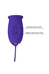 PRETTY LOVE - VIBRATORE STIMOLATORE RICARICABILE DAISY YOUTH VIOLETTO